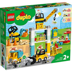 Конструктор LEGO DUPLO Town 10933: Башенный кран на стройке