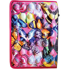 3D Папка-Чехол-Пенал MadPax Packfolio-PopButterfly Premium, 35х26х1 см