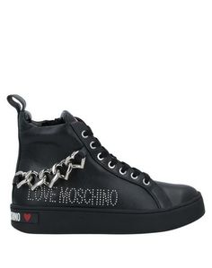 Высокие кеды и кроссовки Love Moschino