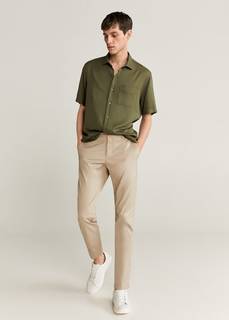 Струящаяся рубашка regular fit - Toledo Mango