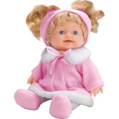 Интерактивная кукла Карапуз В шубке 24 см