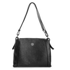 Сумка кросс-боди Afina 455, натуральная кожа, черный