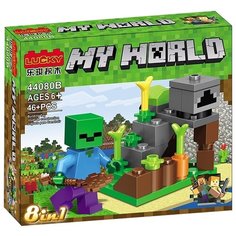 Конструктор Lucky My World 44080B-44077Q