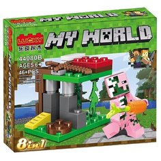 Конструктор Lucky My World 44080B-44076Q