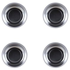 Набор магнитов FoxWeld FIXCAP-4, 4 шт. серебристый