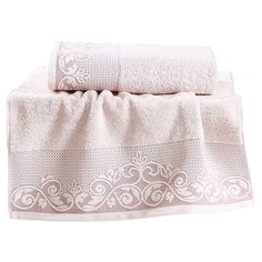 KARNA Набор полотенец Beyza пудра