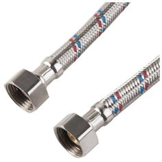 Гибкая подводка для воды ТР-сантехника 26563/26571/26573 26577 гайка - гайка ½ 3500 мм