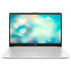Ноутбук HP 15-dw2014ur (Intel Core i3 1005G1 1200MHz/15.6"/1920x1080/4GB/128GB SSD/DVD нет/Intel UHD Graphics/Wi-Fi/Bluetooth/DOS) 103W2EA естественный серебряный