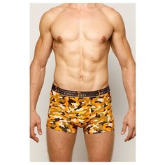 Salvador Dali Трусы боксеры камуфляжной расцветки, размер XL, коричневый