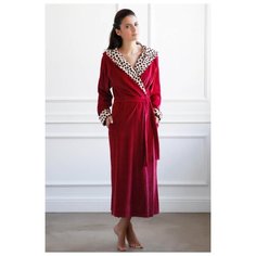 Халат Laete размер L(48) бордовый