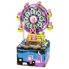 Сборная модель Robotime Музыкальная шкатулка Колесо обозрения (AM402)