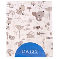 Многоразовые пеленки Daisy фланель 75x120 улитки