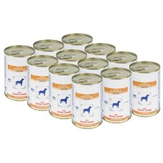 Влажный корм для собак Royal Canin Gastro Intestinal при болезнях ЖКТ 12шт. х 410г