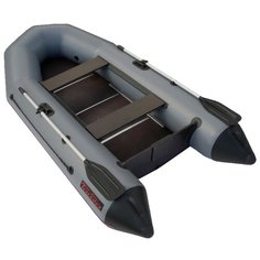 Надувная лодка Leader Тайга Т-270 К NEW серый