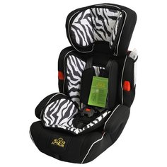 Автокресло группа 1/2/3 (9-36 кг) Actrum BXS-208, белая зебра