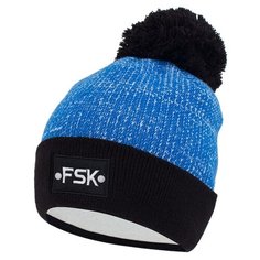 Шапка Fishka размер 54, черный/синий