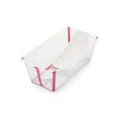 Ванночка Stokke FlexiBath со вставкой красный