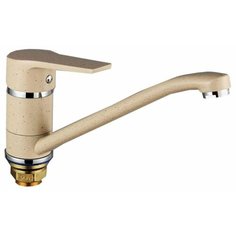 Смеситель для кухни (мойки) Edeny E6809-7 однорычажный песочный