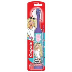 Вибрационная зубная щетка Colgate Barbie (CN07552A), фиолетовый