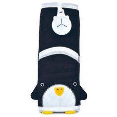 Trunki Накладка-чехол Пингвин для ремня безопасности черный