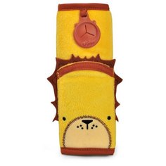 Trunki Накладка-чехол Лев для ремня безопасности желтый