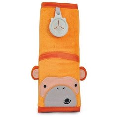 Trunki Накладка-чехол Обезьянка для ремня безопасности оранжевый