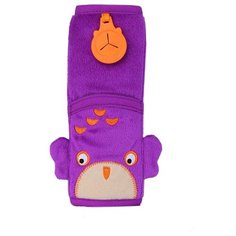 Trunki Накладка-чехол Сова для ремня безопасности фиолетовый