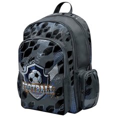 Maxitoys Рюкзак Футбольный Матч (MT-FT102018-2), черный