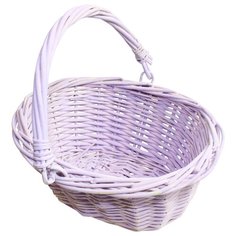Florento Корзина 18×15×9 см сиреневая