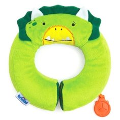 Подушка для шеи trunki Yondi Dino Dudley, зеленый