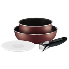 Набор посуды Tefal Ingenio Red 04162830 4 пр. красный