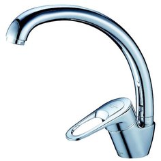 Смеситель для кухни (мойки) solone LOP4-A043 однорычажный хром