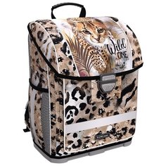 ErichKrause ранец ErgoLine Wild Cat, бежевый