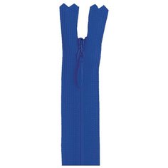 YKK Молния потайная неразъёмная 0004715/40, 40 см, королевский синий/королевский синий