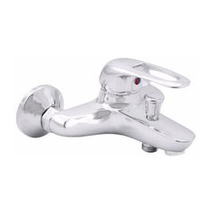 Смеситель для ванны с подключением душа Aqualux SH-6211 однорычажный