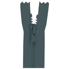 YKK Молния тракторная разъёмная 4335956/50, 50 см, мышино-серый/мышино-серый