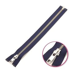 YKK Молния 0573985/50, 50 см, темно-синий/анти-никель