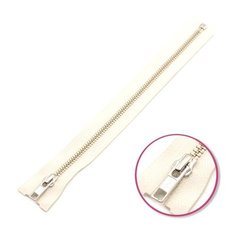 YKK Молния разъёмная 0573985/70, 70 см, белый/анти-никель