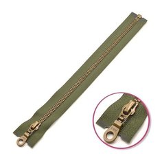 YKK Молния 0503311/120, 120 см, 567 оливка/темная латунь