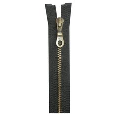 YKK Молния 0503311/120, 120 см, 916 темно-коричневый/темная латунь