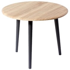 Столик журнальный Калифорния мебель Манхэттен, d: 55 см, дуб сонома