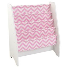 Стеллаж KidKraft с книжными полками, материал: массив дерева, ШxГxВ: 61х30х71 см, розовый
