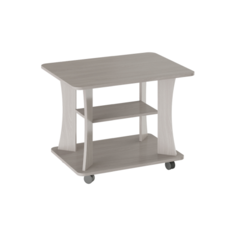 Столик журнальный ТриЯ Тип 8, ДхШ: 80 х 60 см, ясень шимо Triya