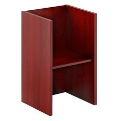 Стеллаж Skyland Born B 411 1 полка, материал: ЛДСП, ШxГxВ: 48х44х77 см, бургунди