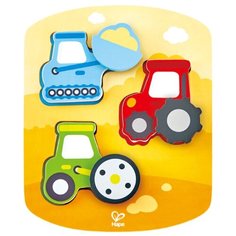 Рамка-вкладыш Hape Строительная техника (E1608)