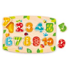 Рамка-вкладыш Hape Цифры (E1404), 10 дет.