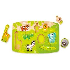 Рамка-вкладыш Hape Джунгли (E1405), 9 дет.