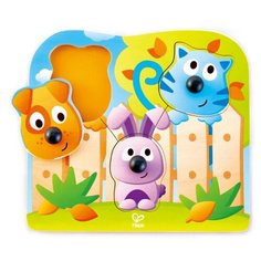 Рамка-вкладыш Hape Большие носы Питомцы (E1309)