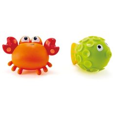 Набор для ванной Hape Rock Pool Squirters (E0208) зеленый/красный/оранжевый