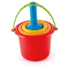 Набор Hape Пляжный набор 5 в 1 E4053 голубой/желтый/зеленый/оранжевый/красный